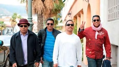 Tito, Jackie, Marlon and Jermaine Jackson are touring partly in homage to their brother Michael. Courtesy Flash