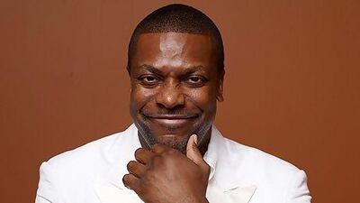Chris Tucker performs tonight and tomorrow at the du Forum in Abu Dhabi. Matt Carr / Getty Images