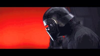 Kylo Ren is among the villains you can battle in Jedi Challenges. Courtesy Walt Disney