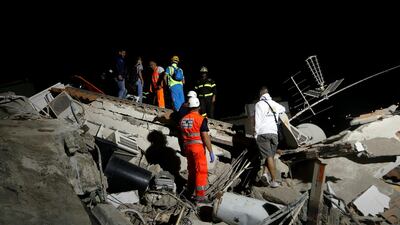 It is hoped robot can help in disasters such as the earthquake hits the island of Ischia last year. Reuters