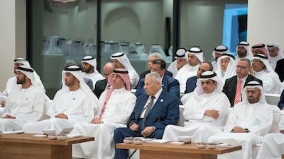 The lecture was attended by notable diplomats and dignitaries including the Saudi, Bahrain and Egyptian ministers of information. Hamad Al Kaabi / Crown Prince Court - Abu Dhabi