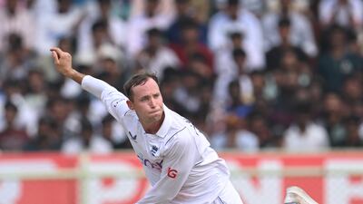 Spinner Tom Hartley was once again the pick of England's bowlers. Getty Images