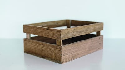 Reclaimed Timber Crate. Courtesy of Country Culture