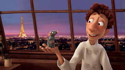 'Ratatouille' (2007), Aarti Jhurani, sub-editor: The idea of a rat in the kitchen is pretty revolting, but this film makes you root for the little street rodent, aspiring to be a gourmand chef. One of my top Pixar films, I love this incredibly sweet success story of the underdog as he pursues his love for food and is set in one of my favourite cities in the world. One con though, watching this film always make me feel hungry. Pixar / Disney