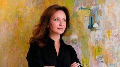 Isabelle de La Bruyère at her home in the Trade Centre apartments.