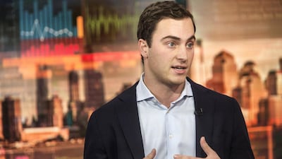 Andy Bromberg, chief executive of CoinList. The company's success provides a pointer for other start-ups. Victor J Blue/Bloomberg