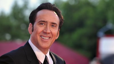 Nicolas Cage. AFP
