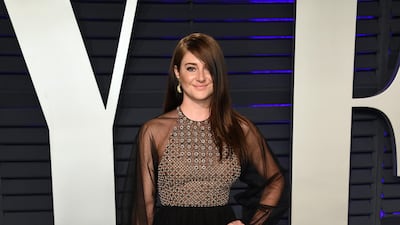 Shailene Woodley arrives at the 2019 Vanity Fair Oscar Party. AP