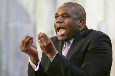 David Lammy is on course to become foreign secretary. PA
