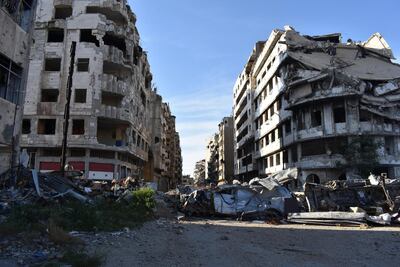 A view of Homs, Syria. Gareth Browne / The National