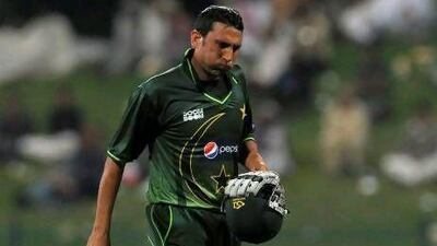 Younis Khan, a batting mainstay for Pakistan, was one of Steve Finn's wickets.