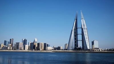 A general view shows the Bahraini capital, Manama. Introducing VAT, along with fiscal reforms, will help boost non-oil revenues. AFP