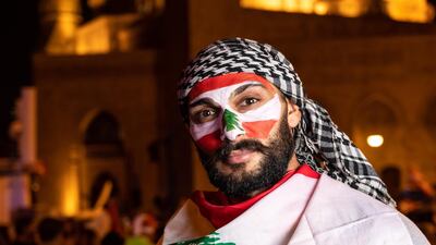 Ammar Abd Rabbo created a studio during the protests to take photos of demonstrators up close. Ammar Abd Rabbo