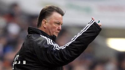 Louis van Gaal, coached Bayern Munich until 2011, and could next be headed to London. AP Photo
