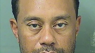 Tiger Woods was arrested in 2017 for suspicion of driving under the influence. AFP
