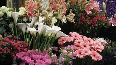 Flowers that are already in full bloom at the florist's shop won't last very long once you get them home. Shop for buds that are just opening.