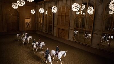 An Equestrian Performance will be a highlight of a year of Emirati-French cultural events in Al Ain. Agathe Poupeney / Photoscene