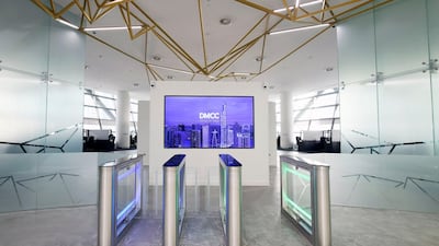 The upgraded diamond trading facility at Dubai Multi Commodities Centre's Almas Tower headquarters. Courtesy DMCC