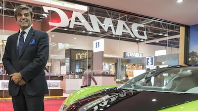 Bugatti’s brand manager Massimiliano Ferrari argues that the deal to create the first Bugatti-branded villas in the world was in keeping with plans by the company’s founder. Antonie Robertson / The National