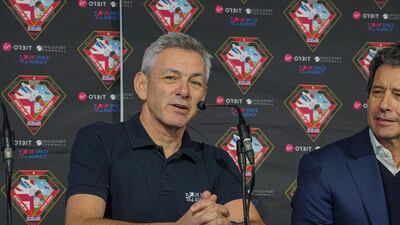 Ian Annett, deputy chief executive of the UK Space Agency, in Cornwall for the launch. Getty