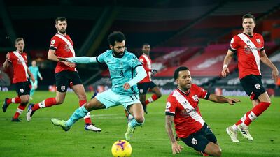 Mohamed Salah - 4. The Egyptian was unable to eke out space and chances. The supply lines were poor but so was the striker's performance. EPA