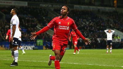 Contract talks between Liverpool and Raheem Sterling have come to a standstill, but Reds manager Brendan Rodgers is not concerned. Michael Steele / Getty Images