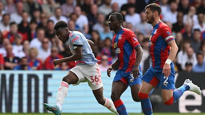 Anthony Elanga 5 - Had one of United’s better chances on a wretched afternoon. Had his name sung too, but Mitchell wasn’t troubled by him as United’s atrocious away form hit six straight defeats. AFP