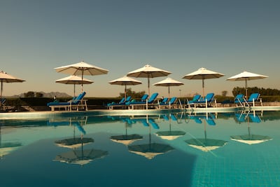 Guests signing up for the retreat get access to hotel facilities including both on-site pools. Photo: JA Hatta Fort Hotel