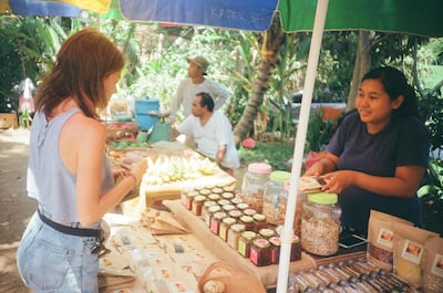 Ubud organic farmers' market in Bali, Indonesia. Unsplash