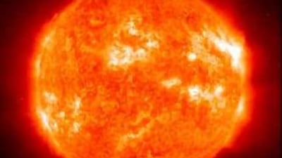 For the first time in 95 years, a month has gone by without a black spot forming on the sun's surface, an event that could signal a change in climate trends.