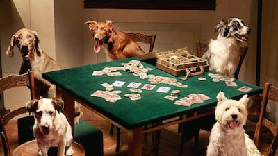 Gucci playing cards.