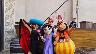 Visit Yas Waterworld for the Pirates Candy Cove family fun event today. Yas Waterworld