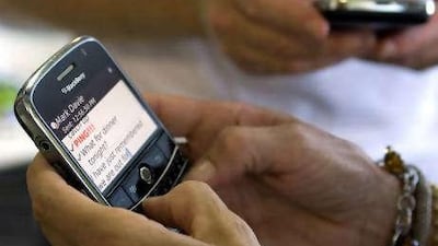 Some UAE BlackBerry services are to be suspended from October 11.