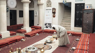 The centre offers an iftar meal in the evenings throughout Ramadan. Anna Nielsen / The National