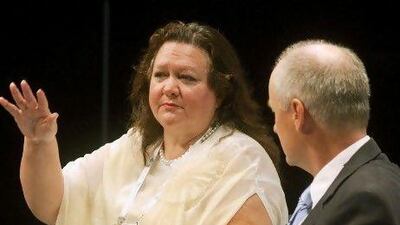 Gina Rinehart, chairwoman of Hancock Prospecting, is the first woman to top Forbes Asia's list of Australia's richest people.