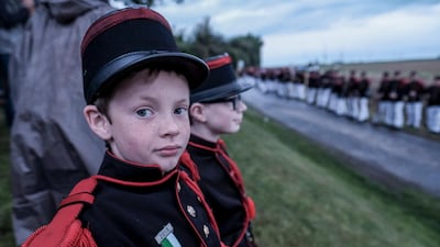 Youngsters enjoy the spectacle. Olivier Hoslet / EPA