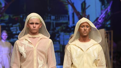 Menswear also made an appearance, too. Getty Images