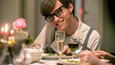 The Theory of Everything. Eddie Redmayne is remarkably effective as Stephen Hawking, eventually using only his eyes and a crooked smile to express what’s inside a blazing mind. Liam Daniel / Focus Features