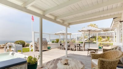 The property will host up to four people for a one-night stay on Saturday