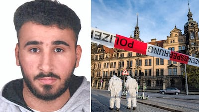 Abdul Majed Remmo is wanted over the raid on Dresden's Green Vault museum. EPA/Getty