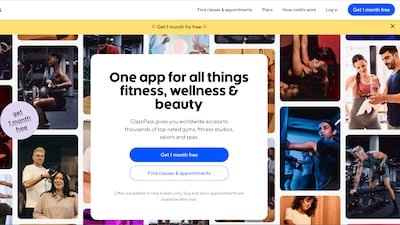 Classpass is for fitness enthusiasts.