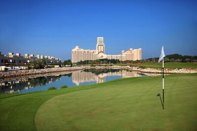 The view from the third hole of Al Hamra Golf Club in Ras Al Khaimah. Photo: Al Hamra Golf Club