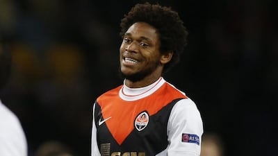 Shakhtar Donetsk's Luiz Adriano shown during a Champions League group match in October. Vasily Fedosenko / Reuters / October 21, 2014
