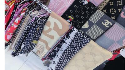 Fake items included clothes, designer bags, watches, wallets, accessories and sunglasses.