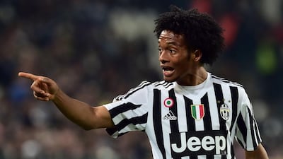 Juan Cuadrado scored four goals and created six assists during his time on loan at Juventus last season. Guiseppe Cacace / AFP
