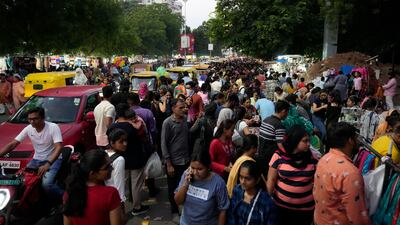 The Hindu festival of Navratri, or nine nights, will begin on September 26. AP