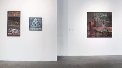 Najat Makki’s show: Luminescence. Reem Mohammed / The National