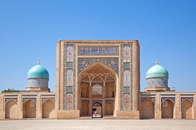 The 16th-century Barak-Khan Madrasah. Getty Images
