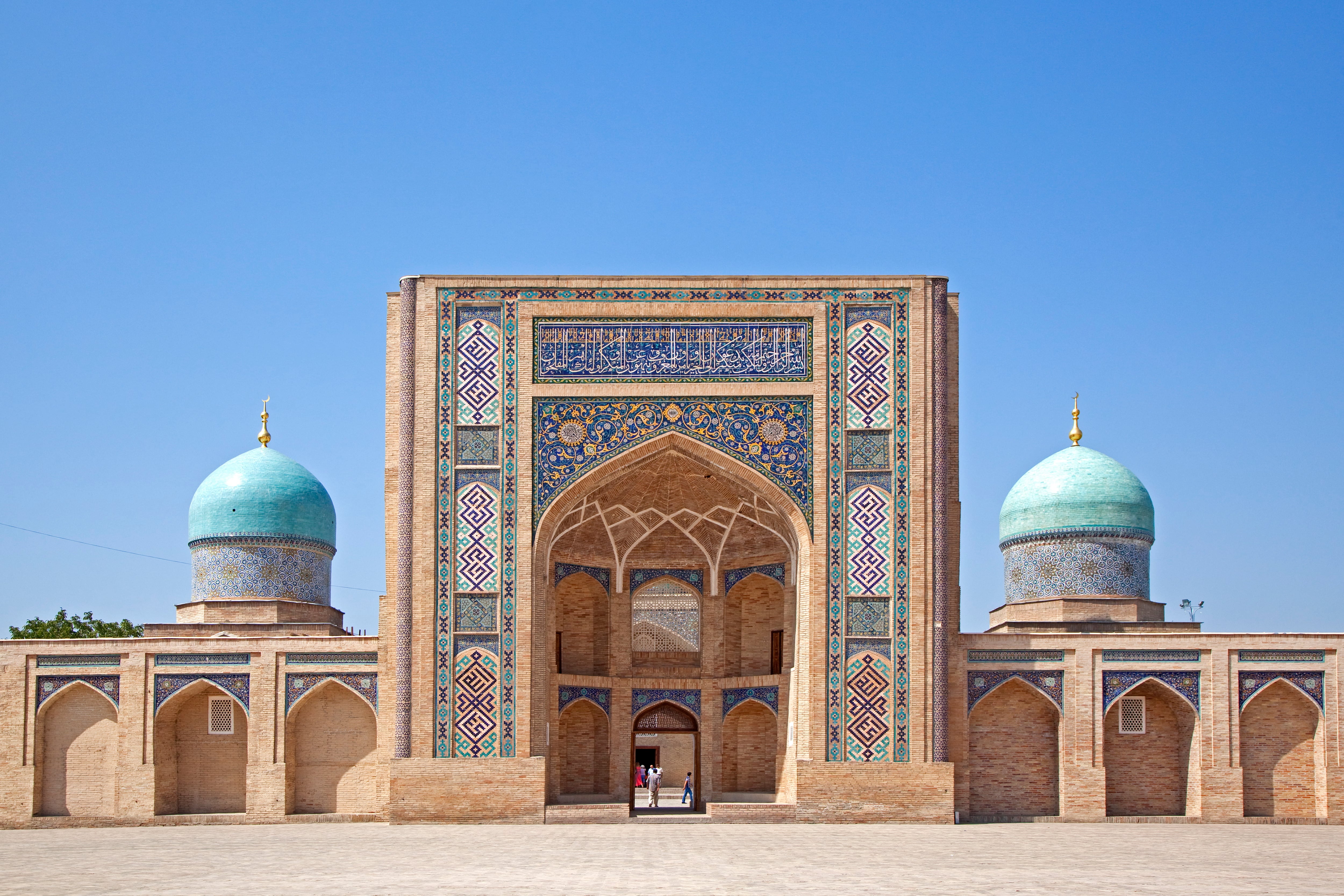 The 16th-century Barak-Khan Madrasah. Getty Images