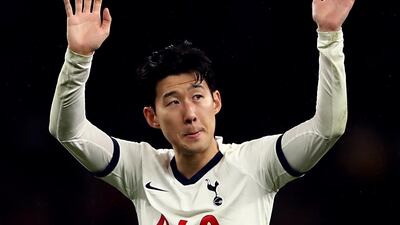 Son Heung-min is currently in quarantine having returned from London last week. PA